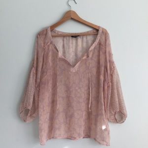 American Eagle Sheer Top